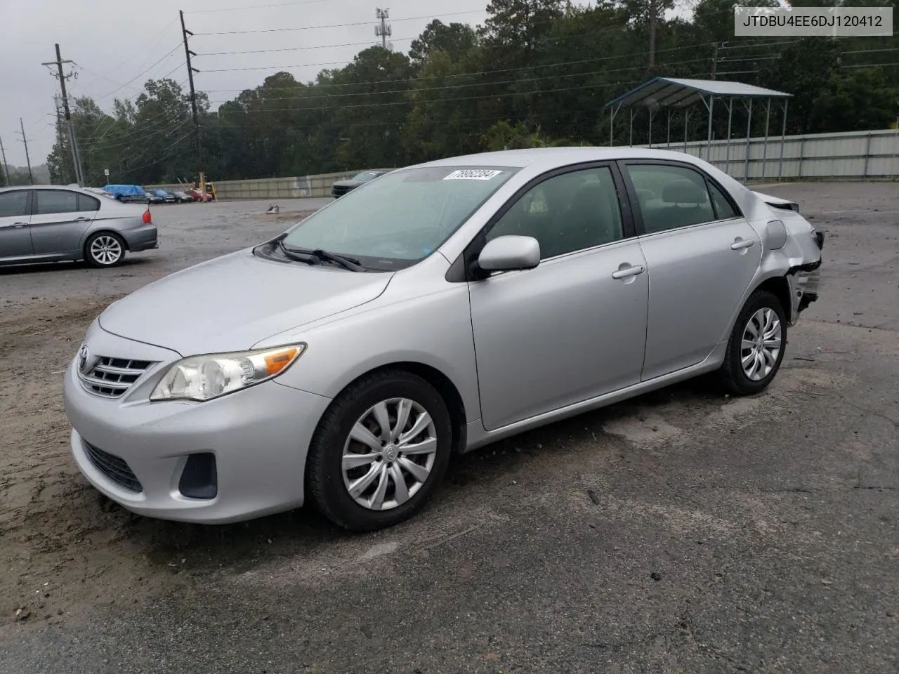 2013 Toyota Corolla Base VIN: JTDBU4EE6DJ120412 Lot: 78962384