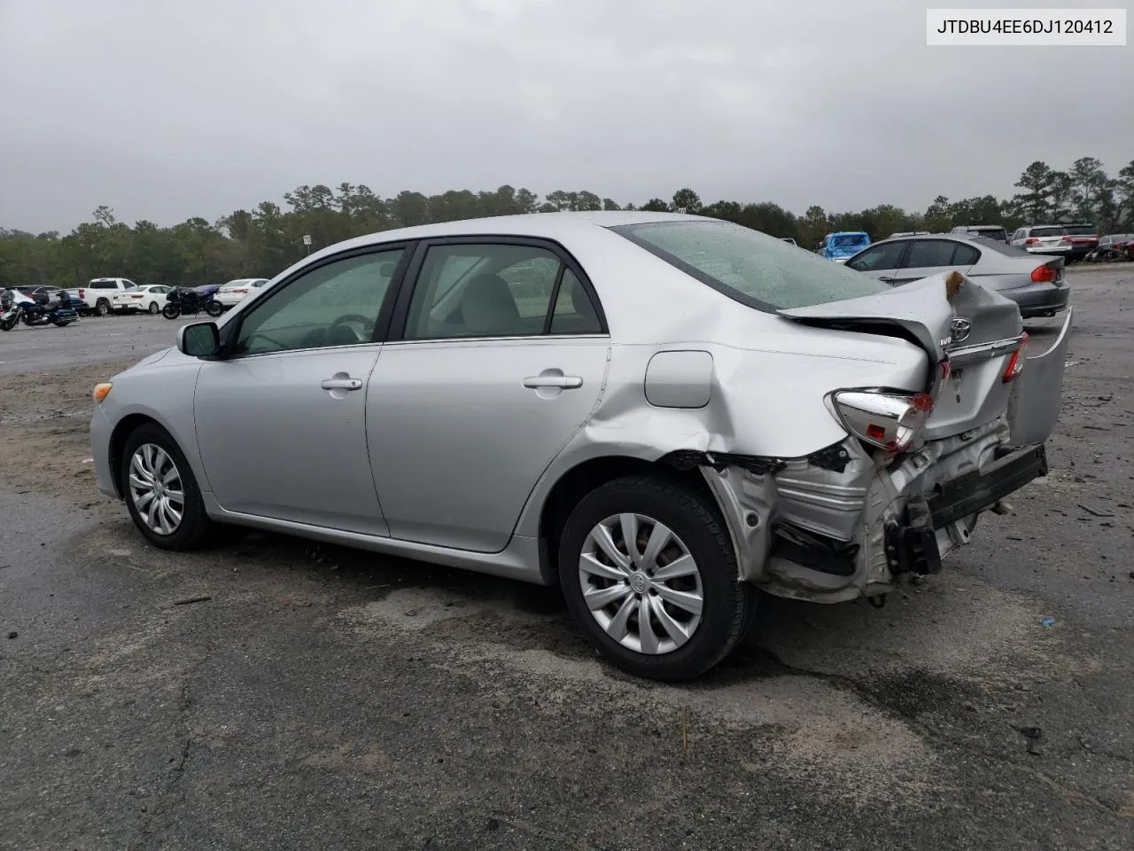 2013 Toyota Corolla Base VIN: JTDBU4EE6DJ120412 Lot: 78962384