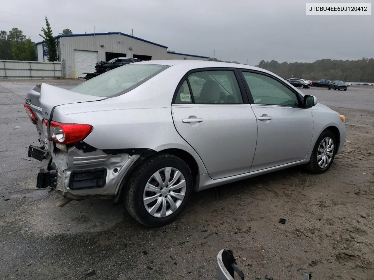 2013 Toyota Corolla Base VIN: JTDBU4EE6DJ120412 Lot: 78962384