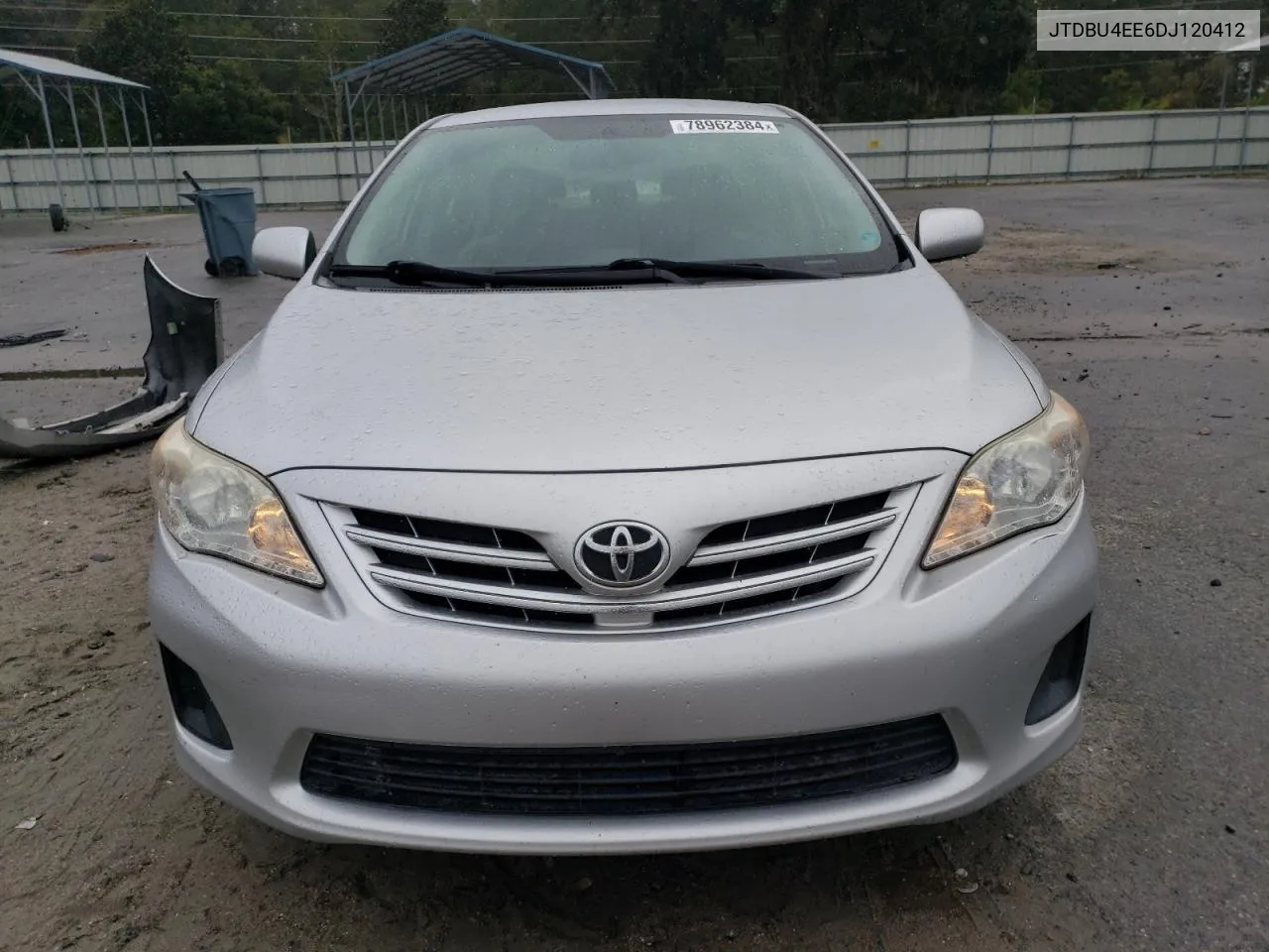 2013 Toyota Corolla Base VIN: JTDBU4EE6DJ120412 Lot: 78962384