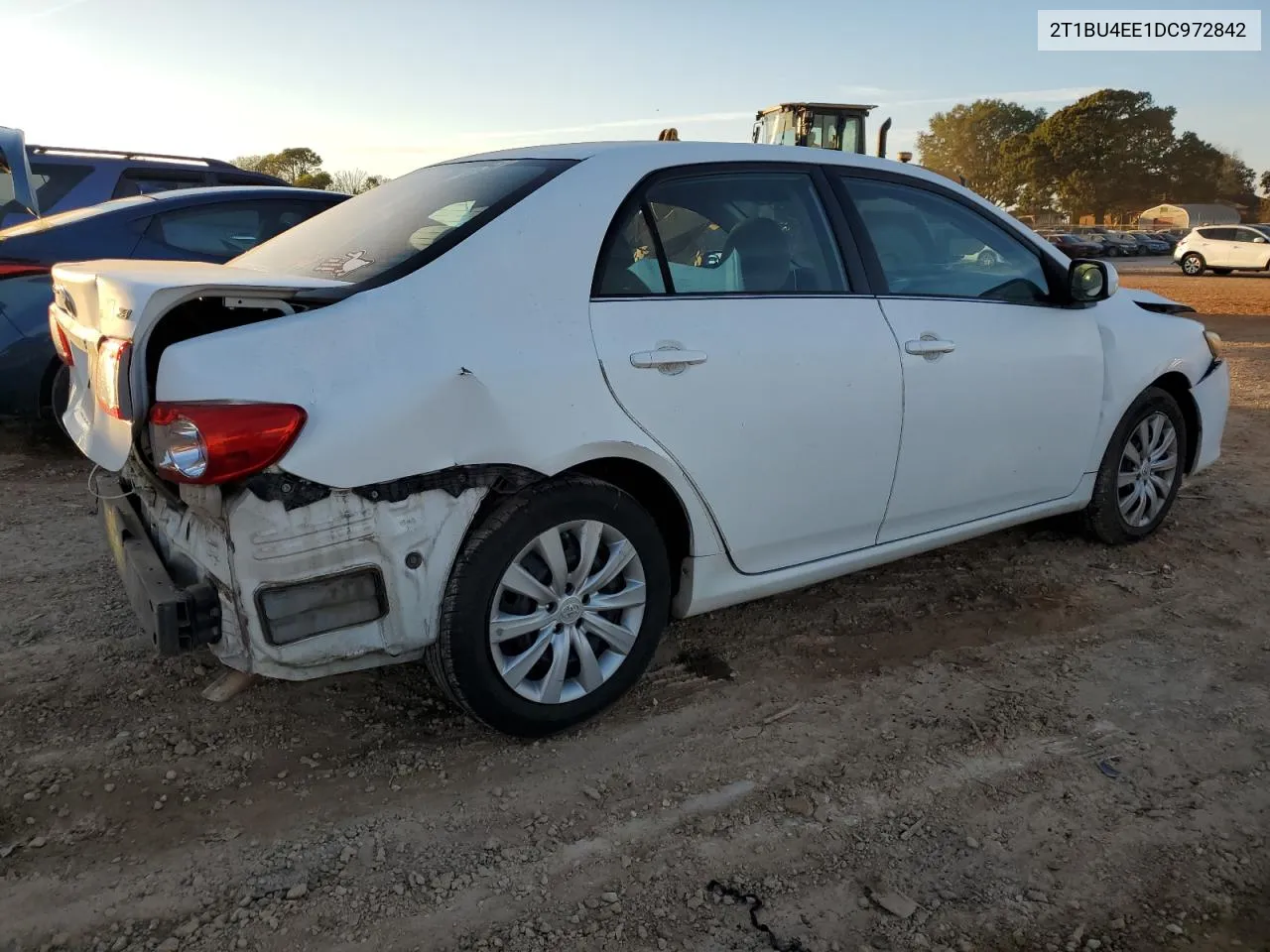 2013 Toyota Corolla Base VIN: 2T1BU4EE1DC972842 Lot: 79005664