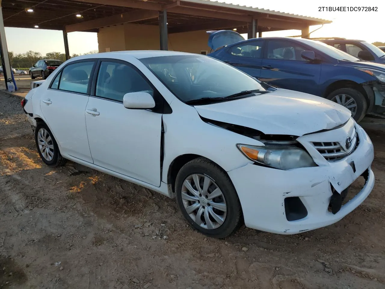 2013 Toyota Corolla Base VIN: 2T1BU4EE1DC972842 Lot: 79005664