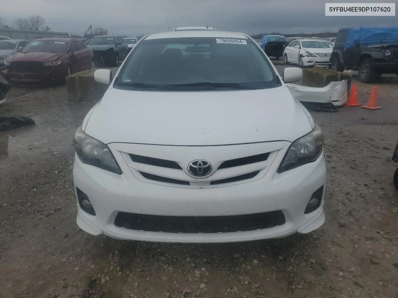 2013 Toyota Corolla Base VIN: 5YFBU4EE9DP107620 Lot: 79099454