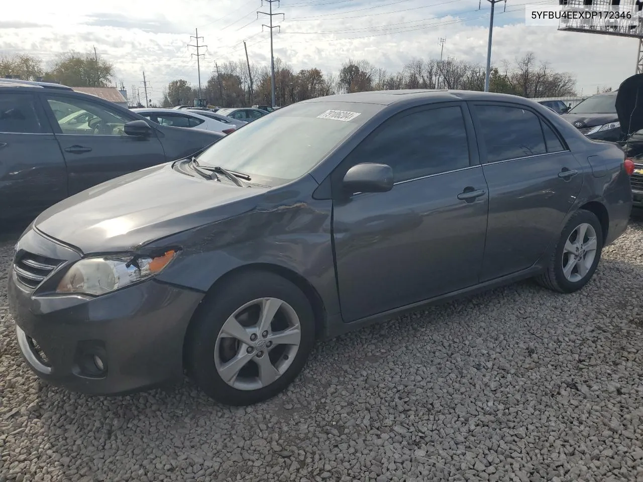 2013 Toyota Corolla Base VIN: 5YFBU4EEXDP172346 Lot: 79106204