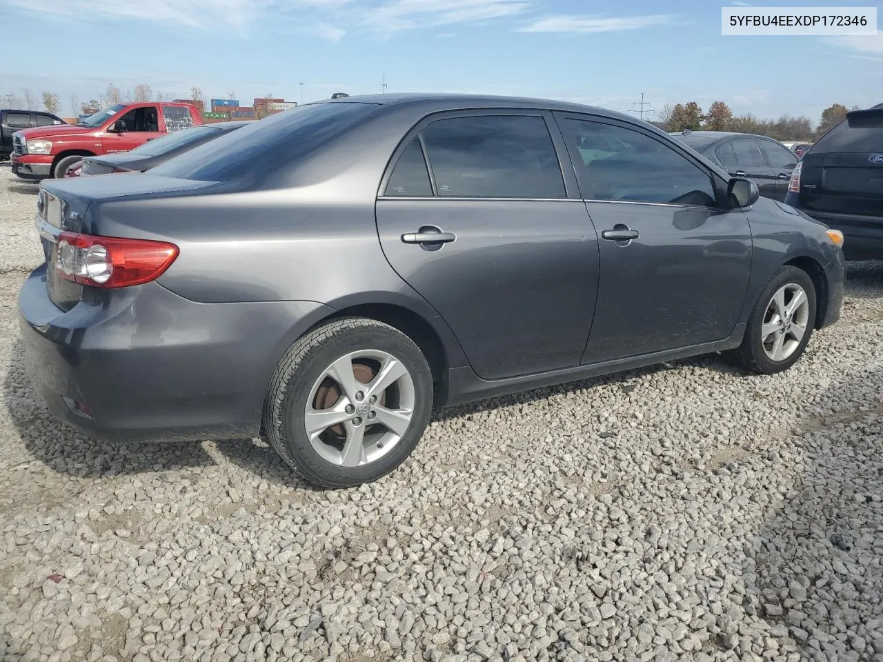 2013 Toyota Corolla Base VIN: 5YFBU4EEXDP172346 Lot: 79106204