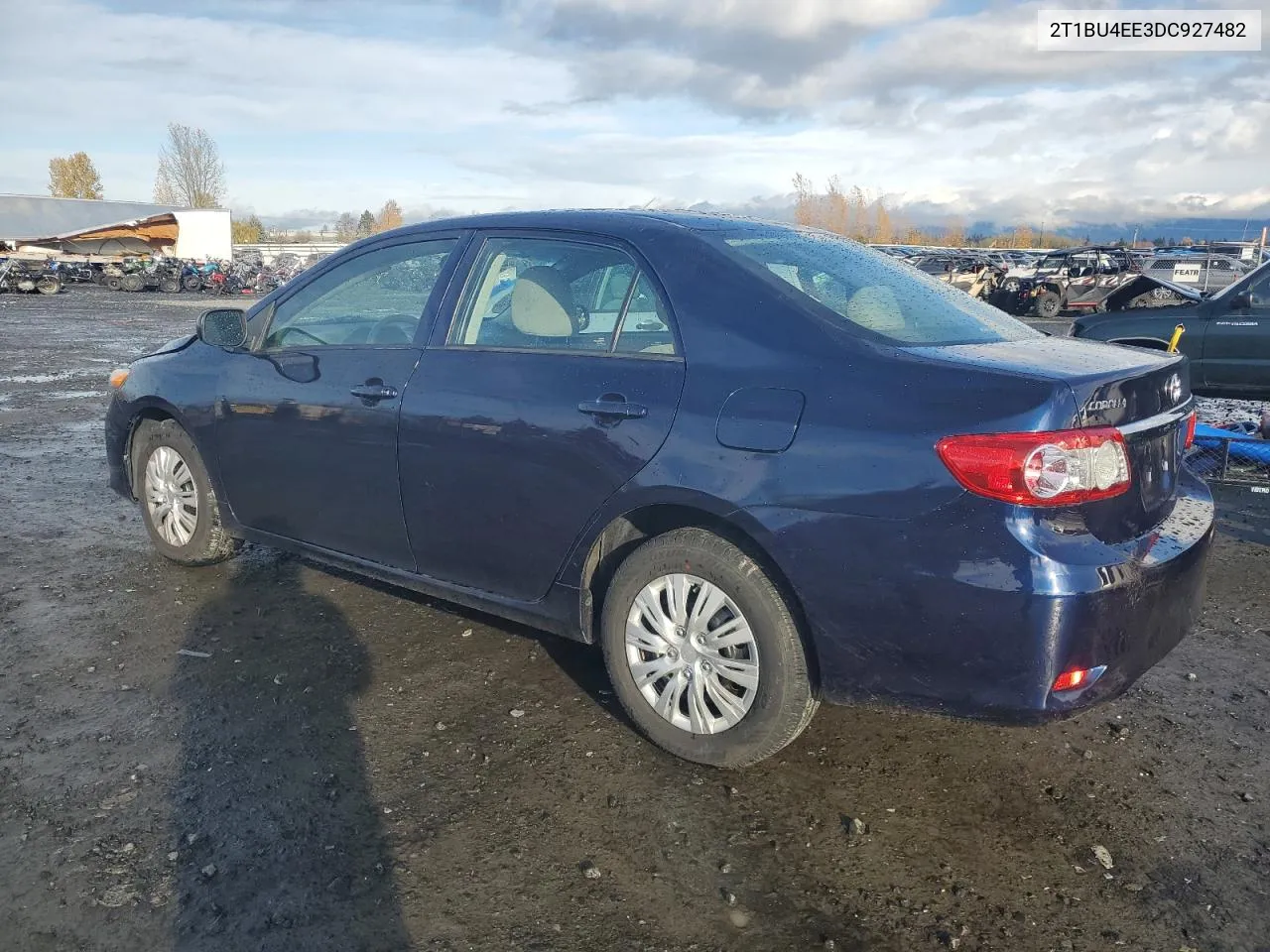 2013 Toyota Corolla Base VIN: 2T1BU4EE3DC927482 Lot: 79113544