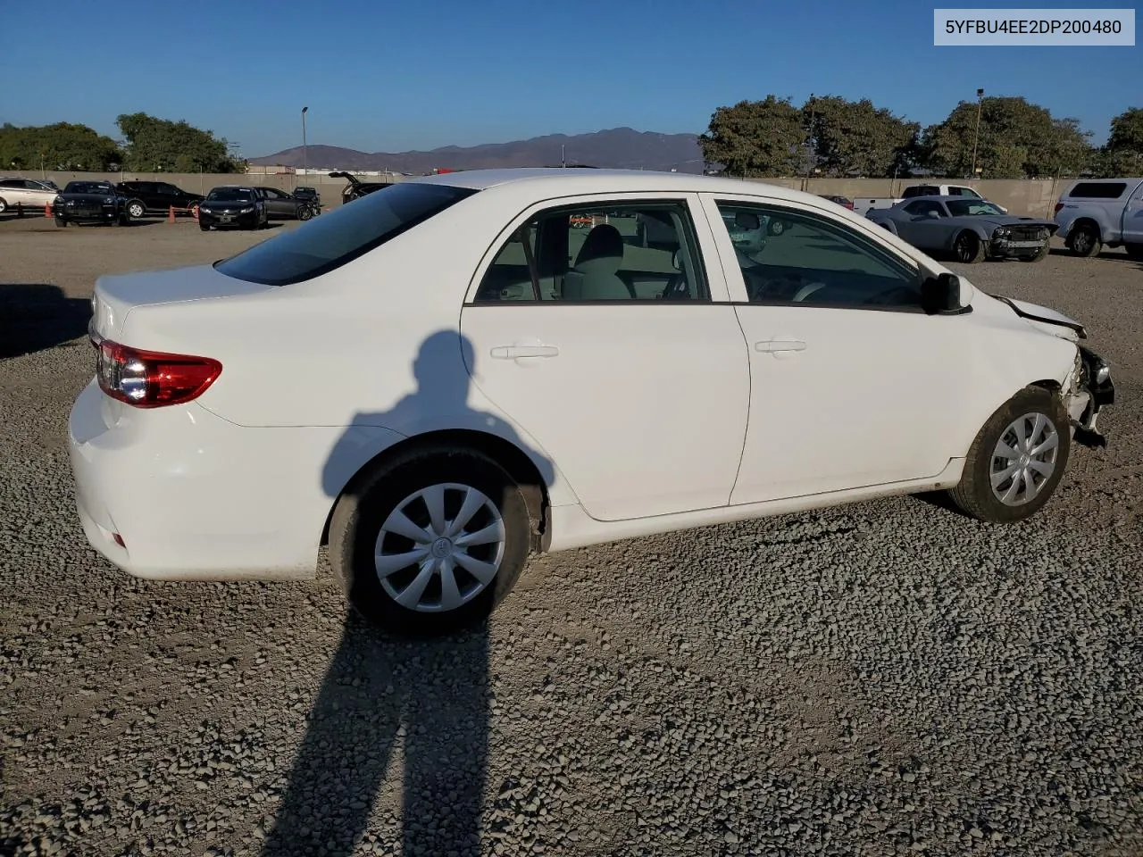 2013 Toyota Corolla Base VIN: 5YFBU4EE2DP200480 Lot: 79139144