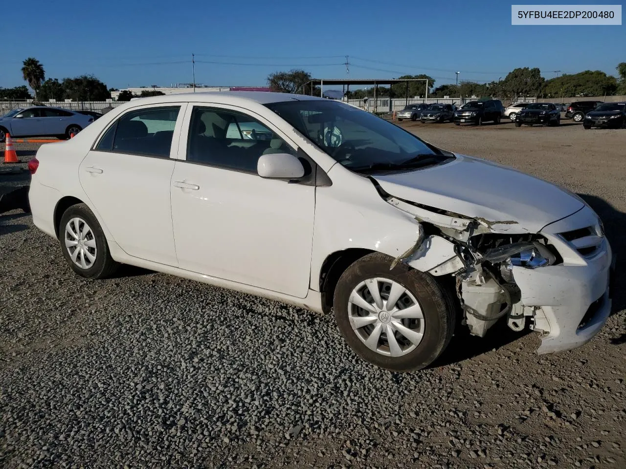 5YFBU4EE2DP200480 2013 Toyota Corolla Base