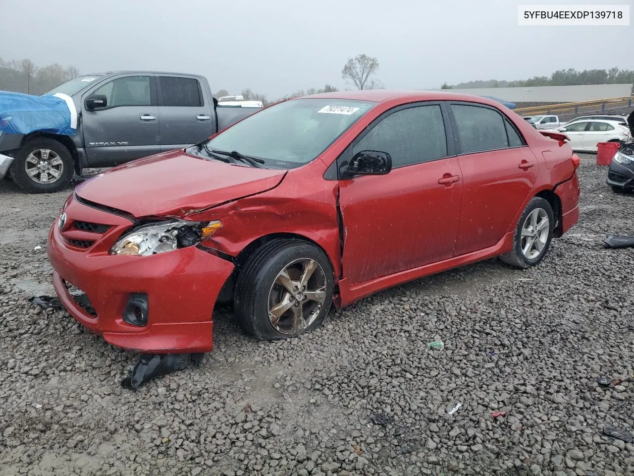 2013 Toyota Corolla Base VIN: 5YFBU4EEXDP139718 Lot: 79221474