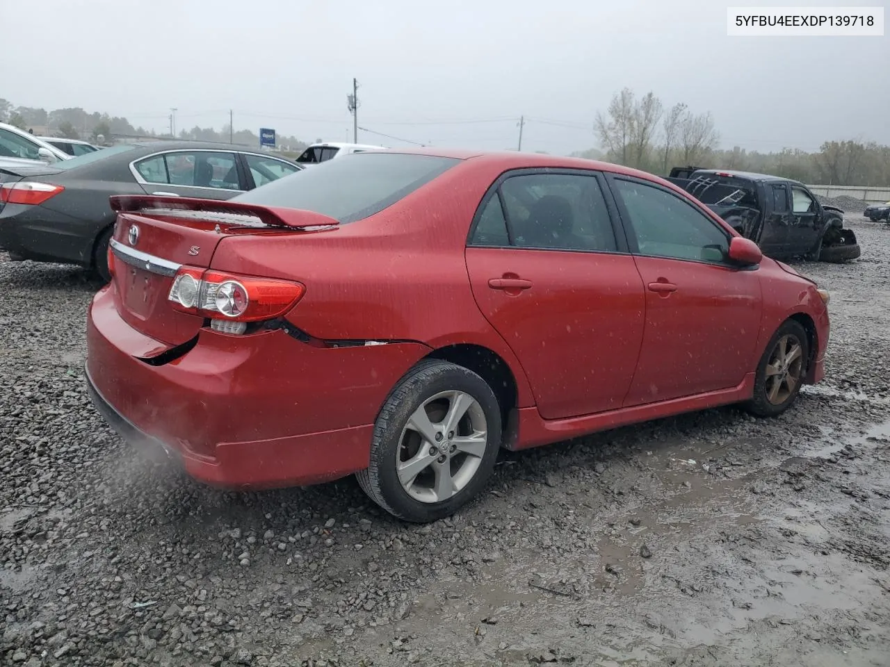 2013 Toyota Corolla Base VIN: 5YFBU4EEXDP139718 Lot: 79221474