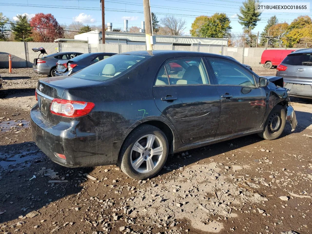 2013 Toyota Corolla Base VIN: 2T1BU4EEXDC018655 Lot: 79255024