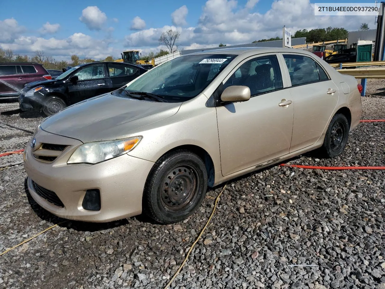 2013 Toyota Corolla Base VIN: 2T1BU4EE0DC937290 Lot: 79296944