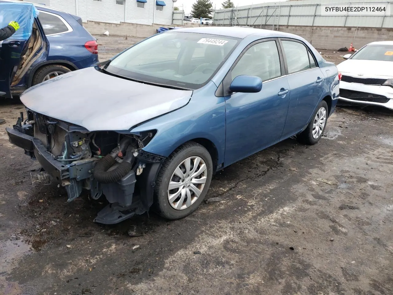 2013 Toyota Corolla Base VIN: 5YFBU4EE2DP112464 Lot: 79449244