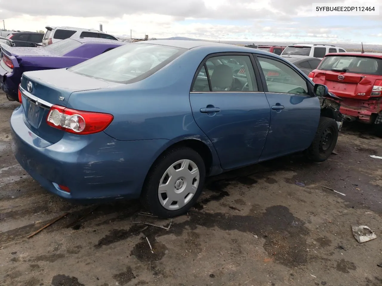 2013 Toyota Corolla Base VIN: 5YFBU4EE2DP112464 Lot: 79449244