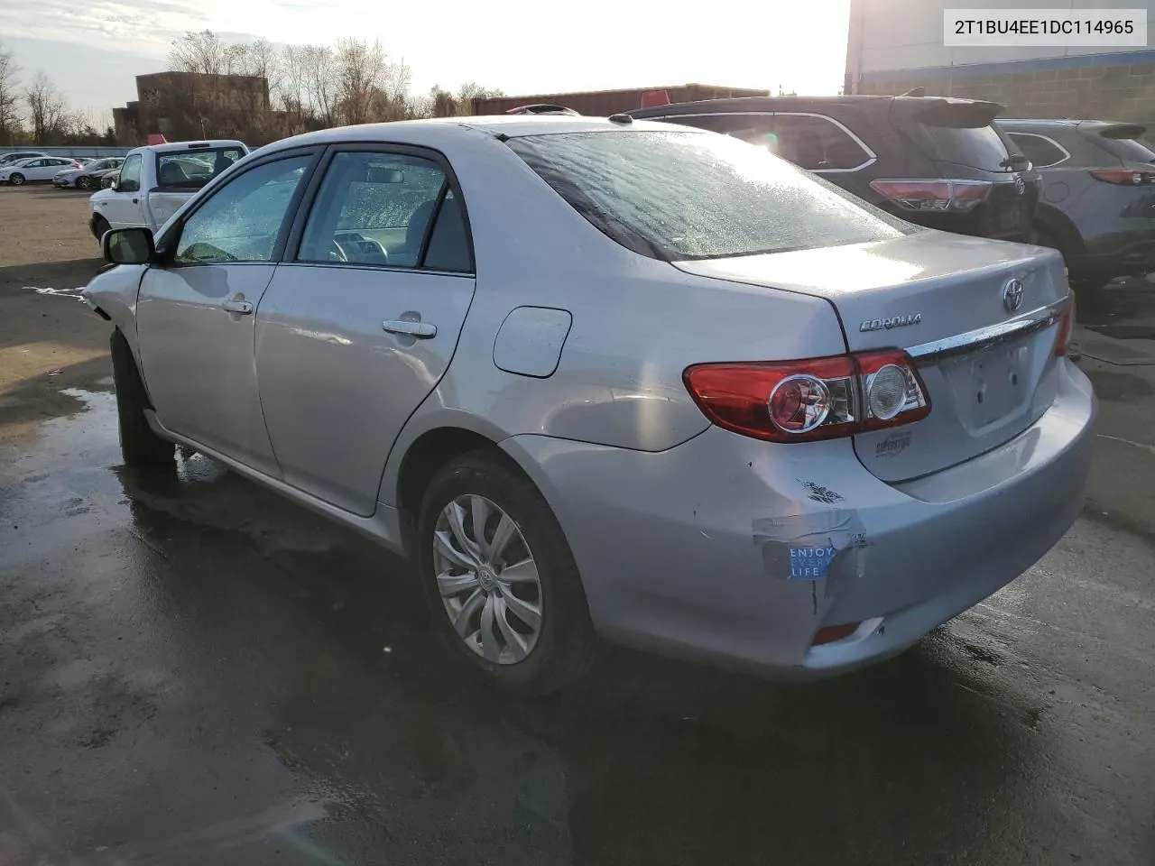 2013 Toyota Corolla Base VIN: 2T1BU4EE1DC114965 Lot: 79620284