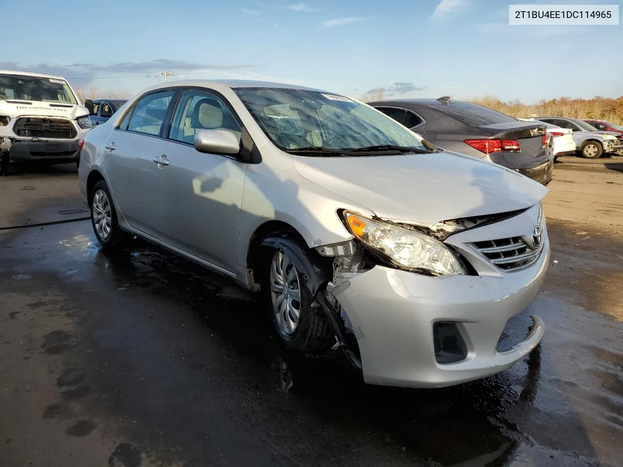 2013 Toyota Corolla Base VIN: 2T1BU4EE1DC114965 Lot: 79620284