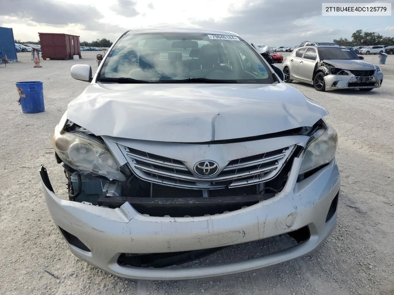 2013 Toyota Corolla Base VIN: 2T1BU4EE4DC125779 Lot: 79640184