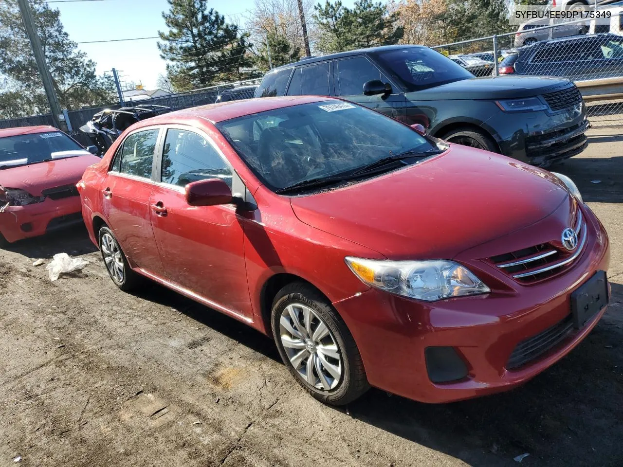 2013 Toyota Corolla Base VIN: 5YFBU4EE9DP175349 Lot: 79746474