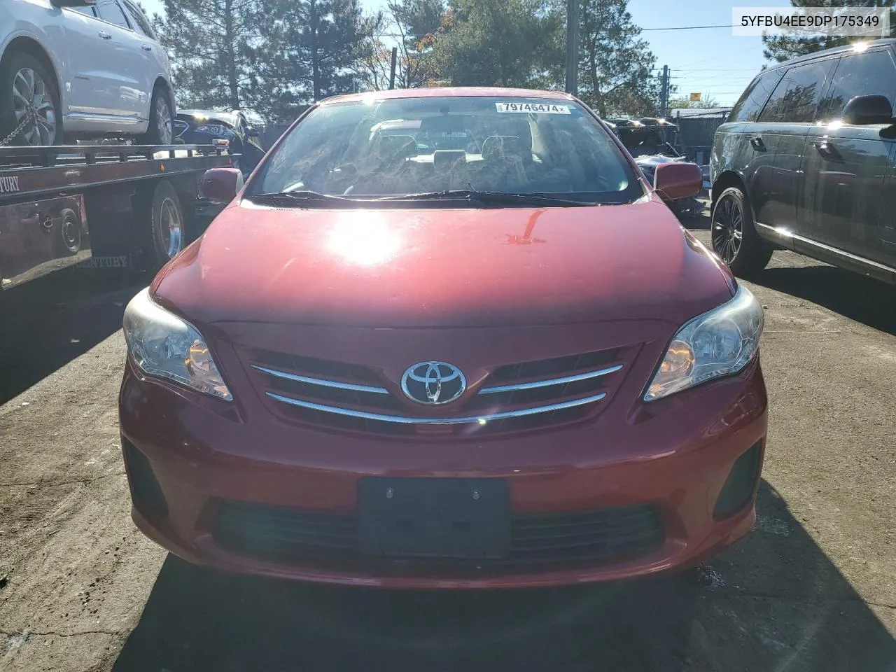 2013 Toyota Corolla Base VIN: 5YFBU4EE9DP175349 Lot: 79746474