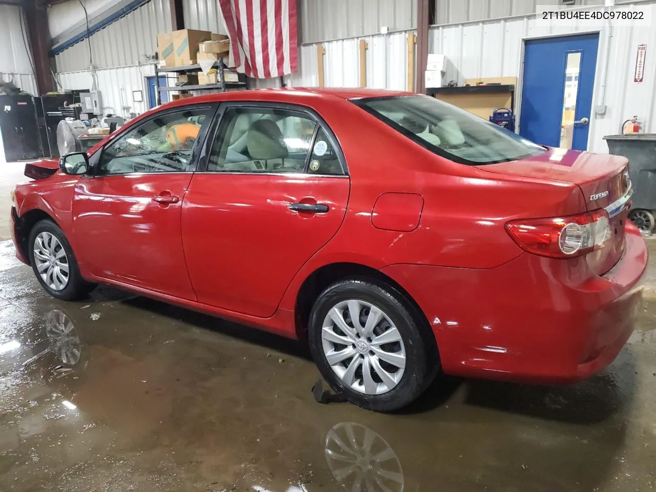 2013 Toyota Corolla Base VIN: 2T1BU4EE4DC978022 Lot: 79861714