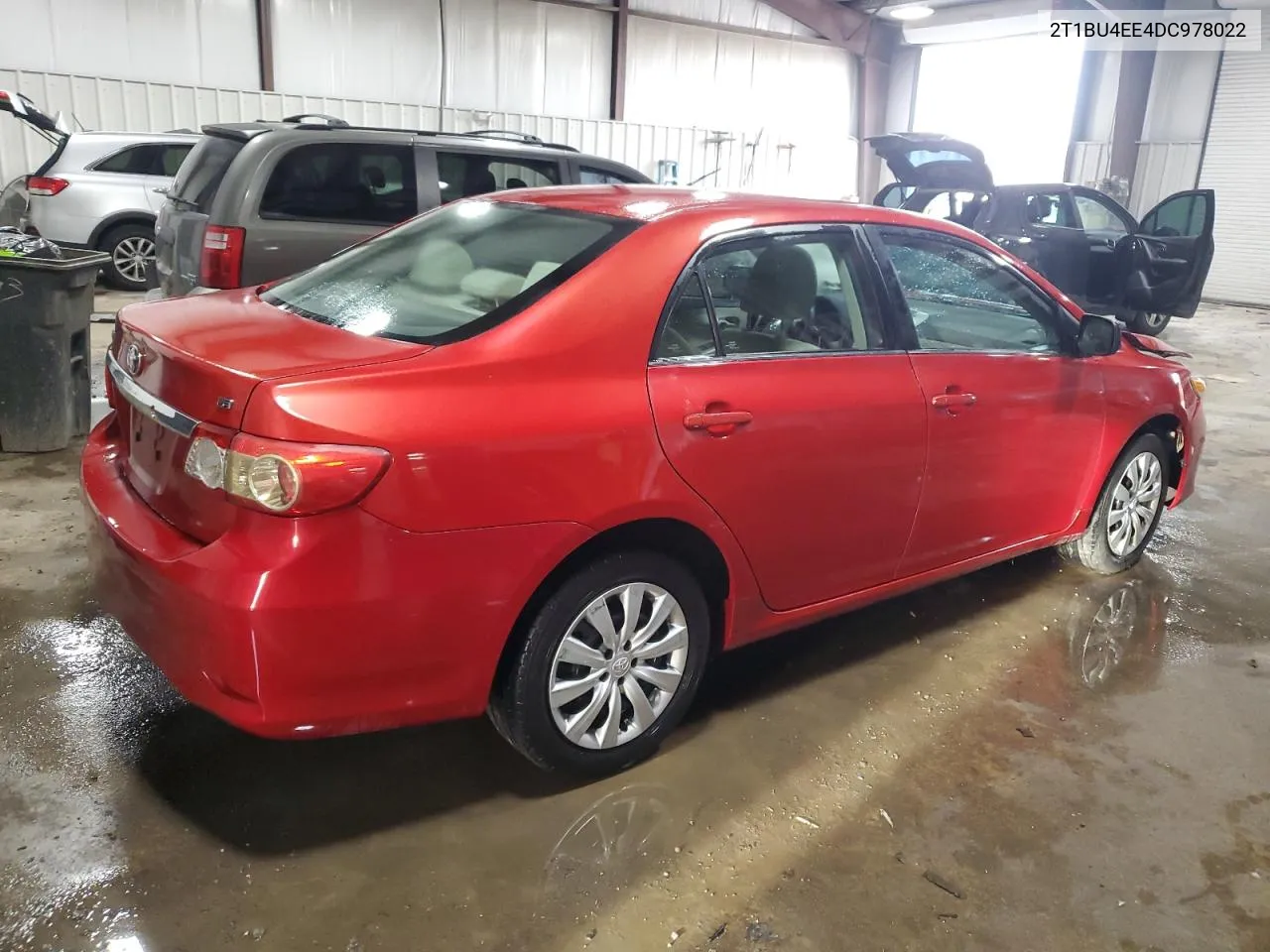 2013 Toyota Corolla Base VIN: 2T1BU4EE4DC978022 Lot: 79861714