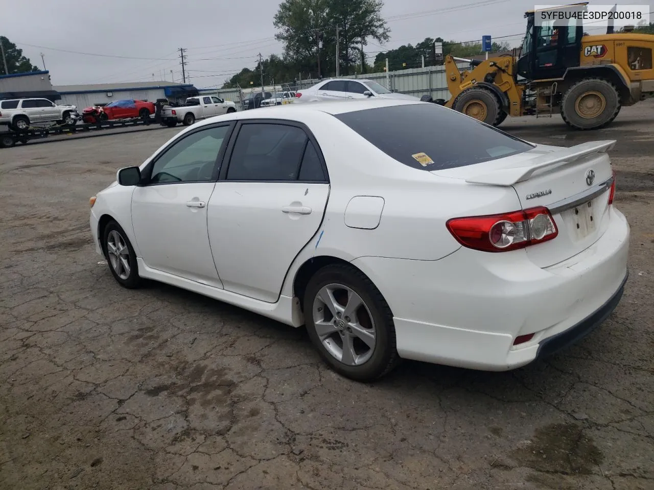 2013 Toyota Corolla Base VIN: 5YFBU4EE3DP200018 Lot: 79897434