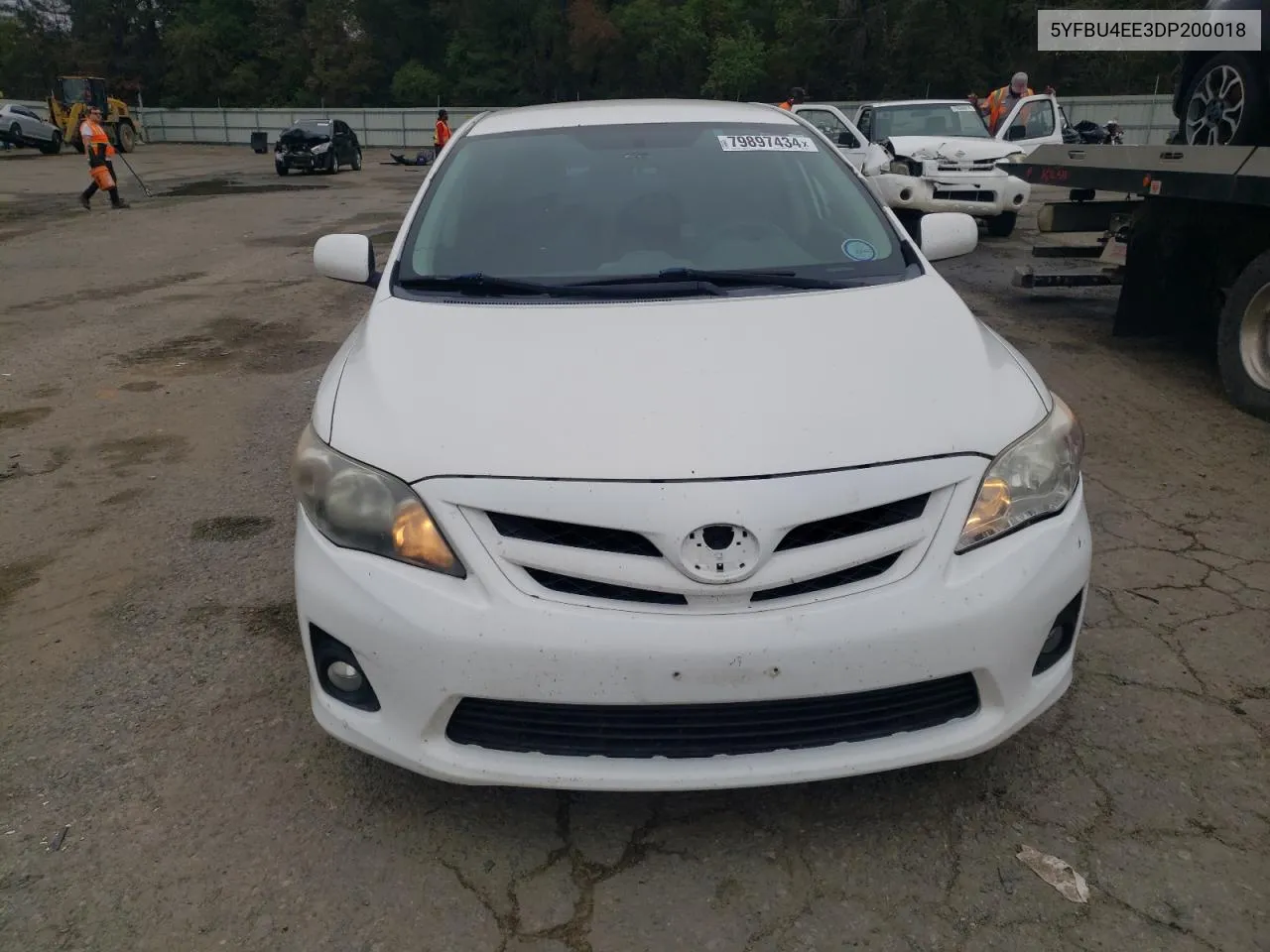 2013 Toyota Corolla Base VIN: 5YFBU4EE3DP200018 Lot: 79897434