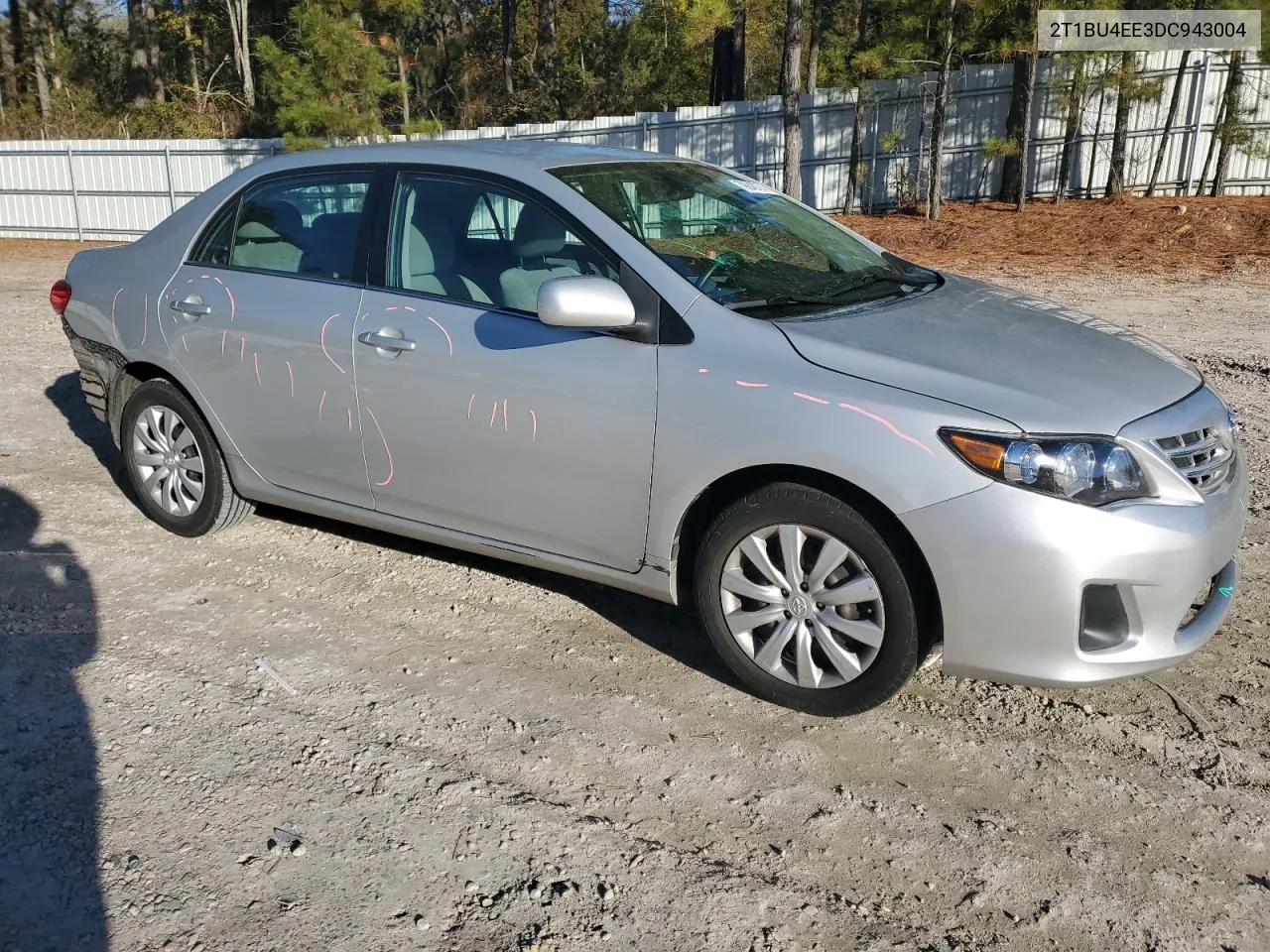 2013 Toyota Corolla Base VIN: 2T1BU4EE3DC943004 Lot: 79946774