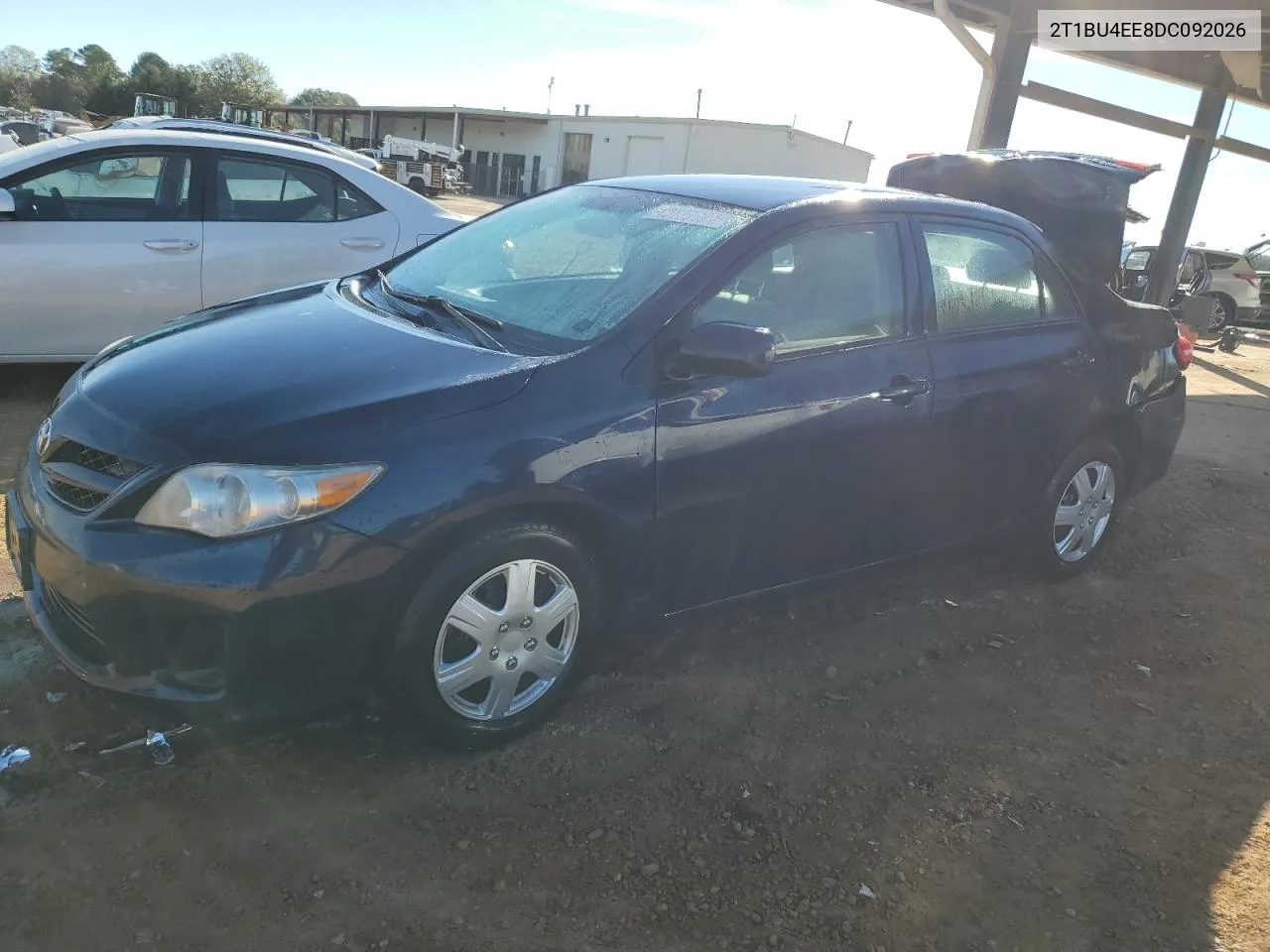 2013 Toyota Corolla Base VIN: 2T1BU4EE8DC092026 Lot: 80127684