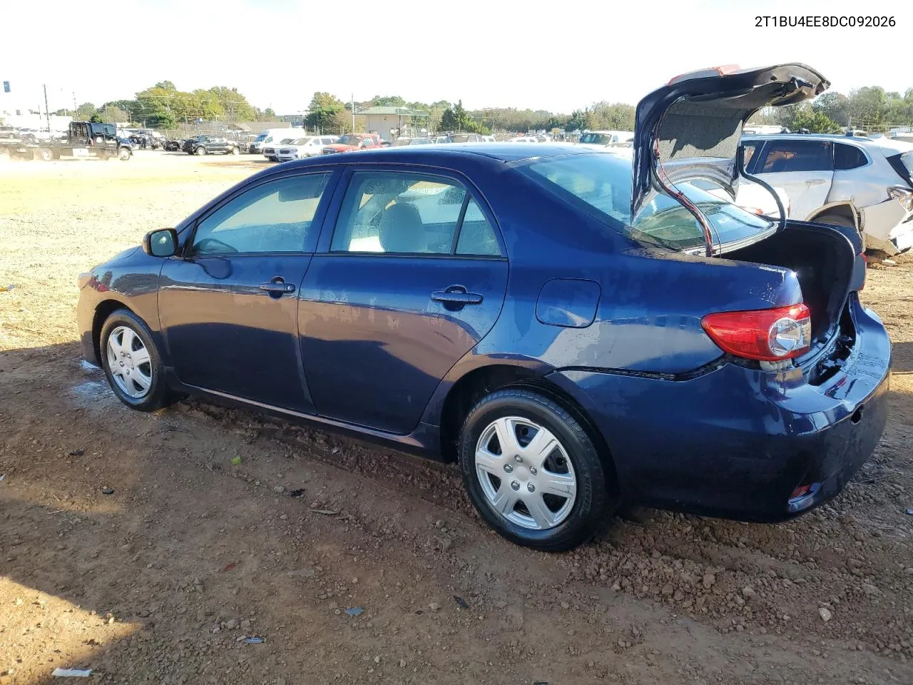 2013 Toyota Corolla Base VIN: 2T1BU4EE8DC092026 Lot: 80127684