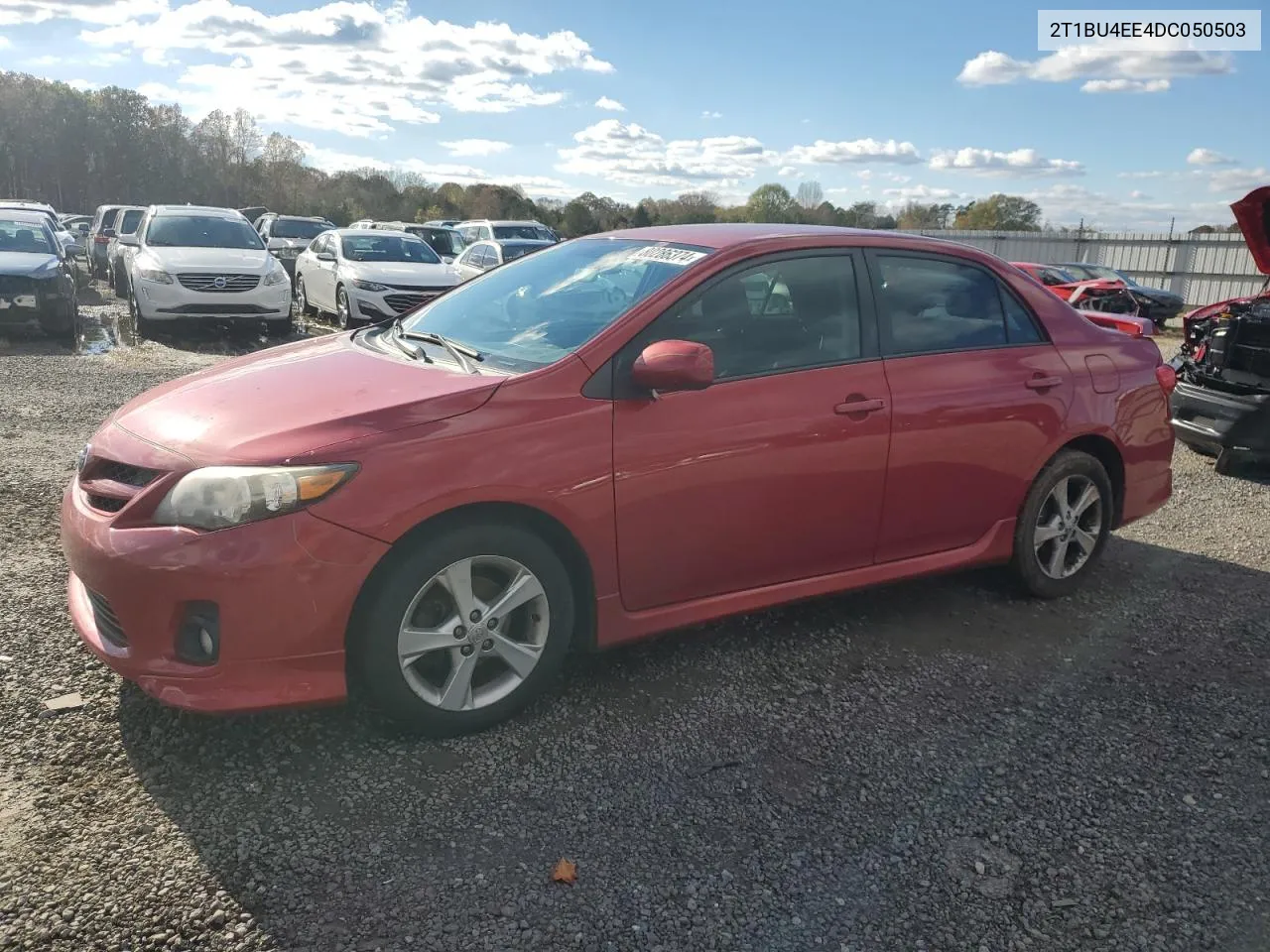 2013 Toyota Corolla Base VIN: 2T1BU4EE4DC050503 Lot: 80286374