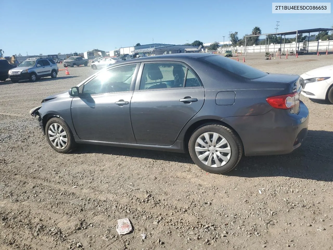 2013 Toyota Corolla Base VIN: 2T1BU4EE5DC086653 Lot: 80346254