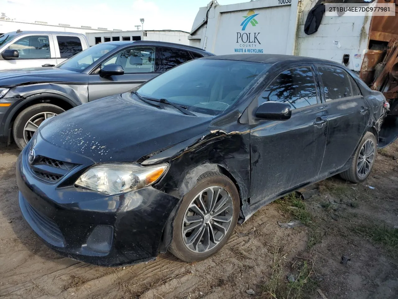 2013 Toyota Corolla Base VIN: 2T1BU4EE7DC977981 Lot: 80572964