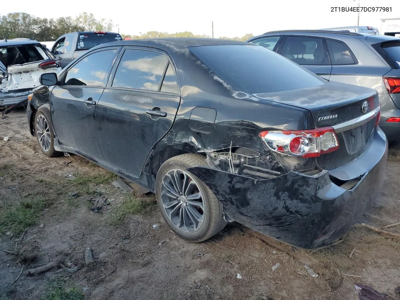 2013 Toyota Corolla Base VIN: 2T1BU4EE7DC977981 Lot: 80572964