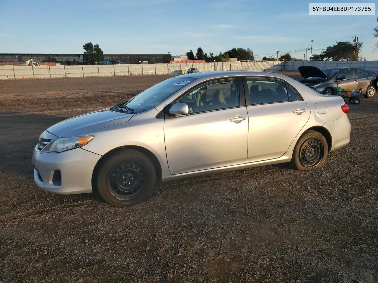 2013 Toyota Corolla Base VIN: 5YFBU4EE8DP173785 Lot: 80590414