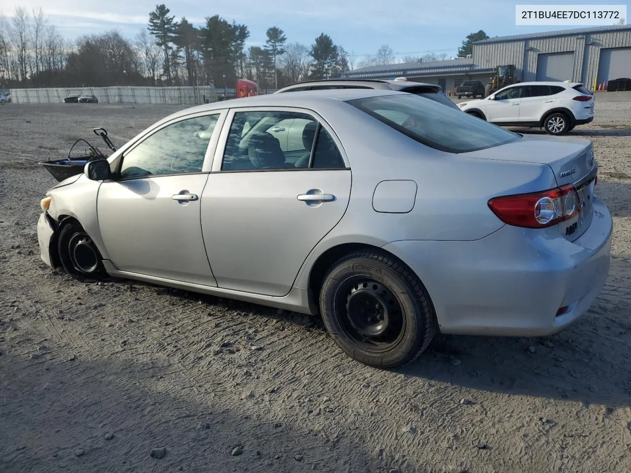 2013 Toyota Corolla Base VIN: 2T1BU4EE7DC113772 Lot: 80638424