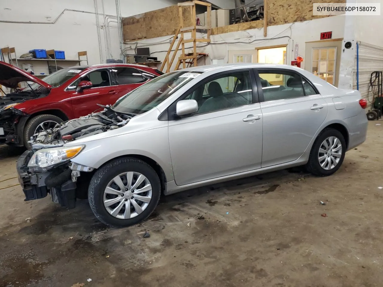 2013 Toyota Corolla Base VIN: 5YFBU4EE6DP158072 Lot: 80987034