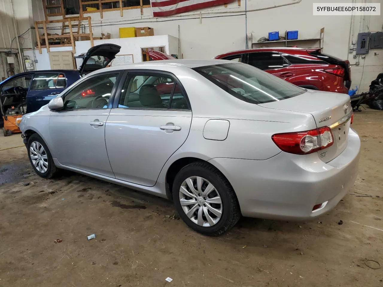 2013 Toyota Corolla Base VIN: 5YFBU4EE6DP158072 Lot: 80987034