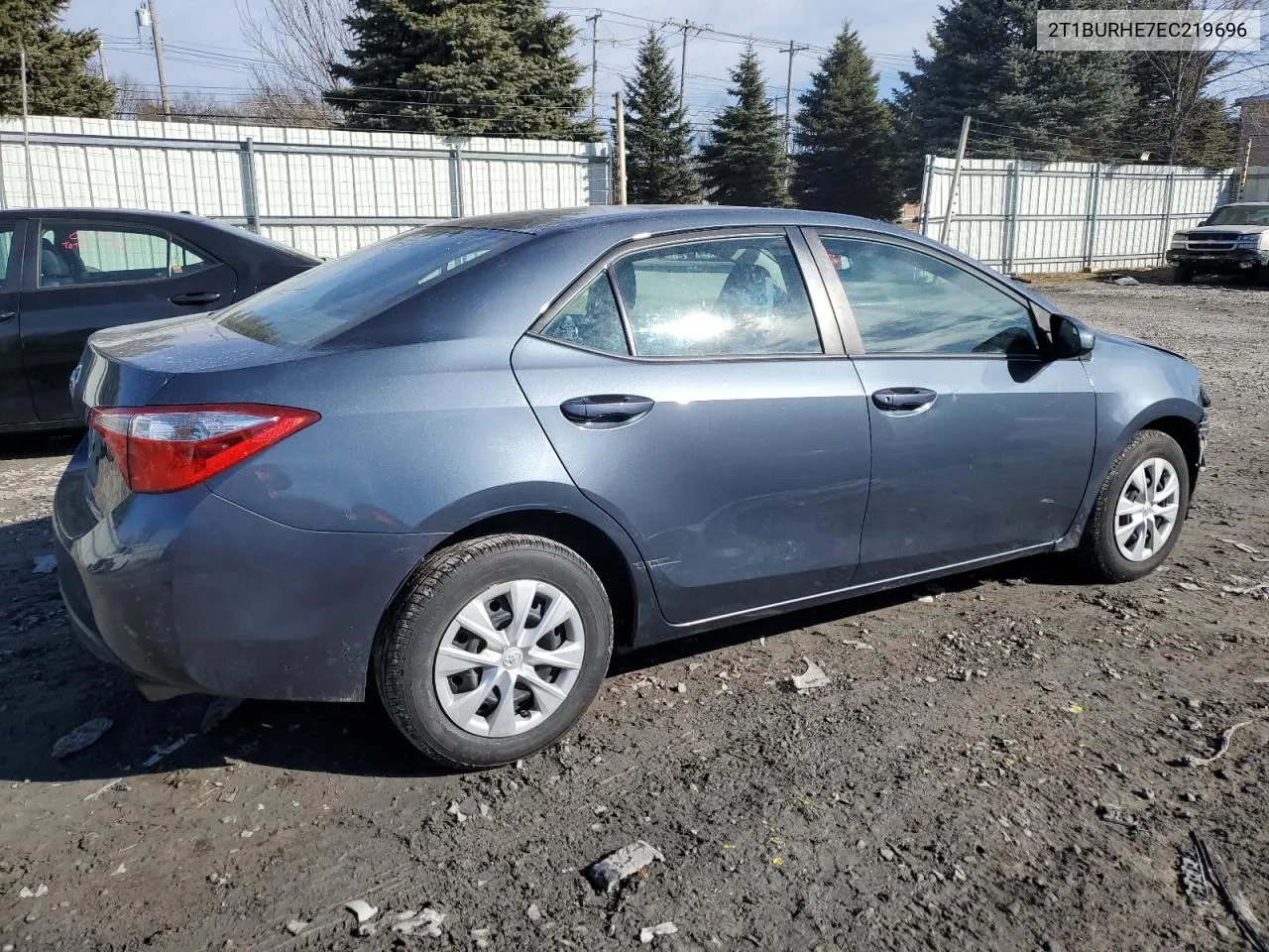 2014 Toyota Corolla L VIN: 2T1BURHE7EC219696 Lot: 41190364