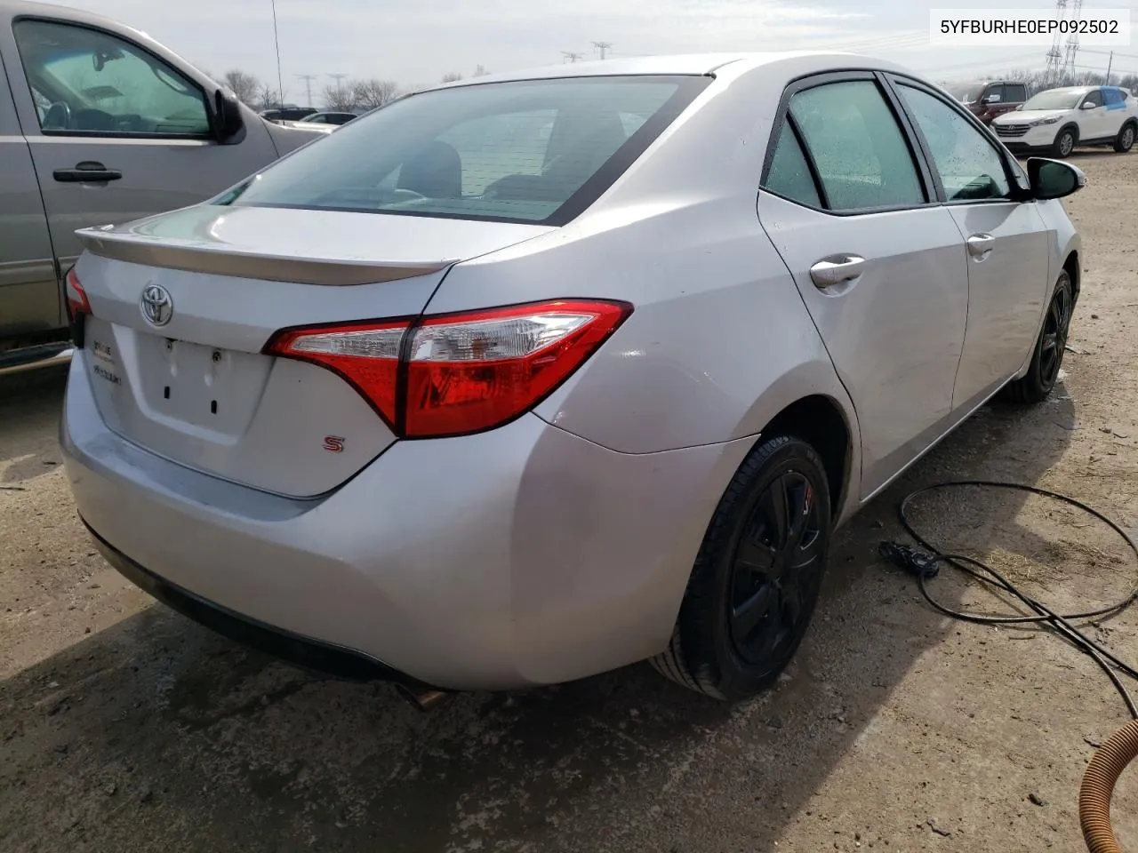 2014 Toyota Corolla L VIN: 5YFBURHE0EP092502 Lot: 46149684