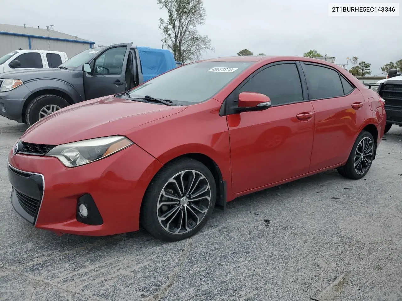 2T1BURHE5EC143346 2014 Toyota Corolla L