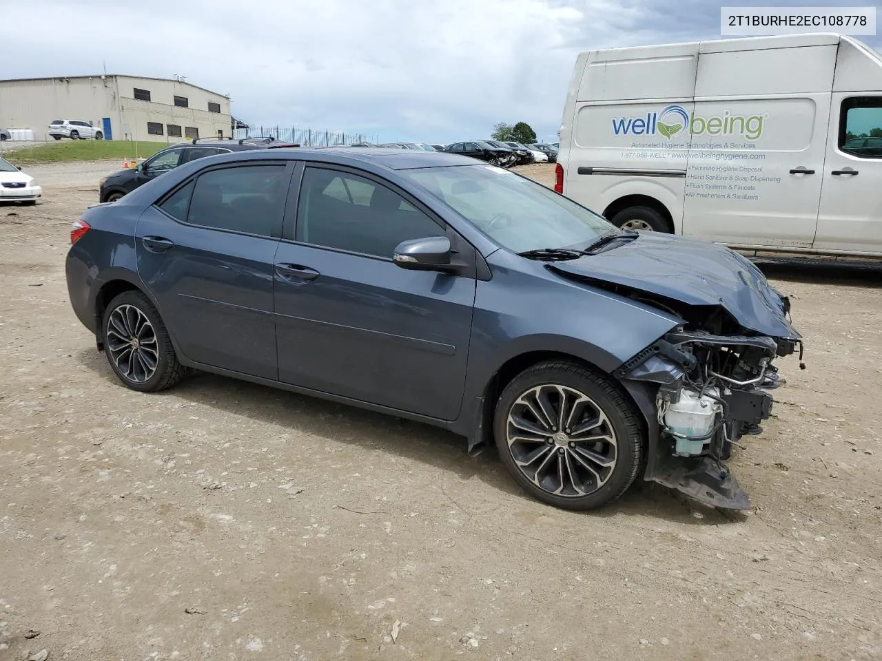 2014 Toyota Corolla L VIN: 2T1BURHE2EC108778 Lot: 51722254