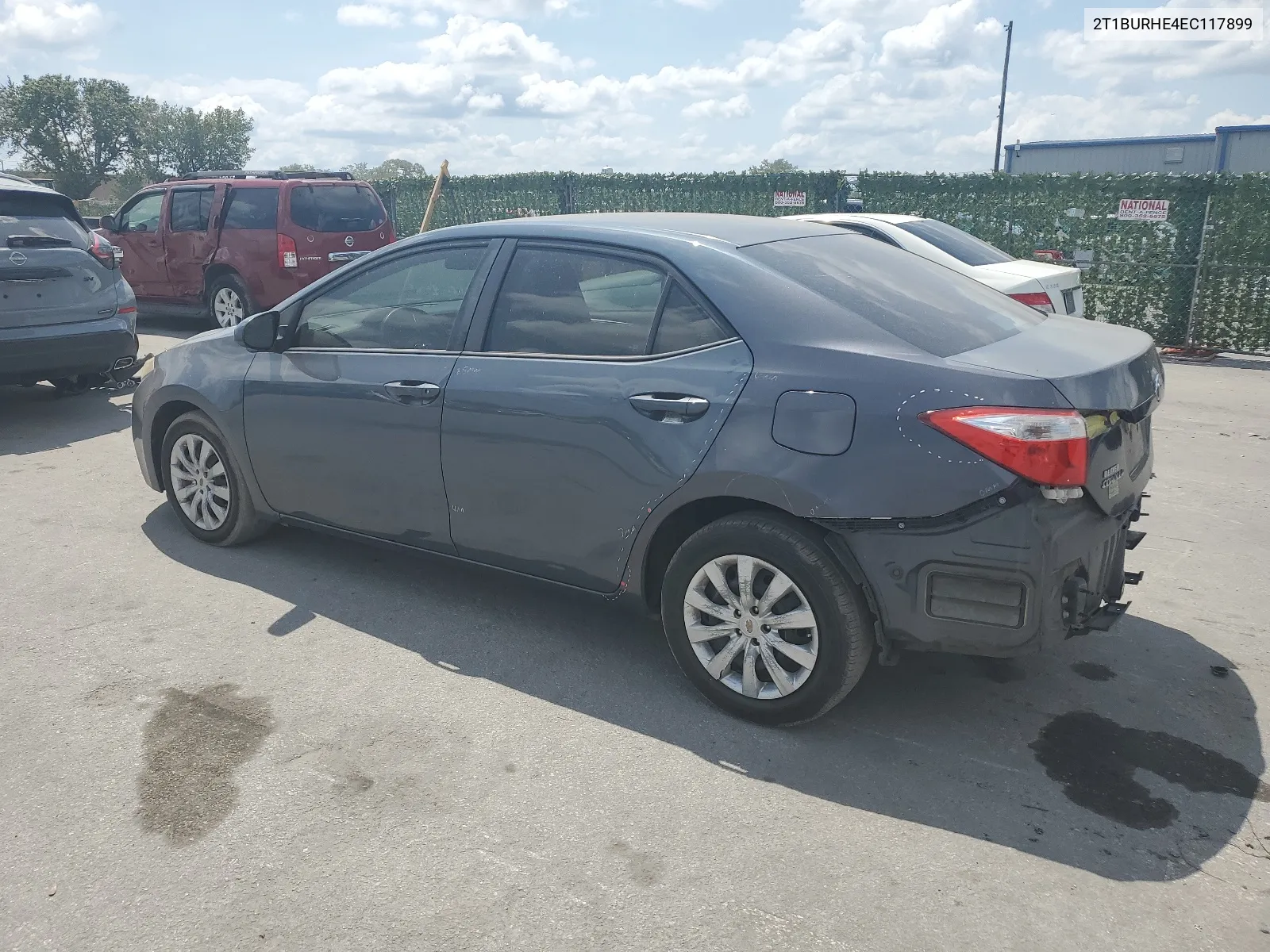 2T1BURHE4EC117899 2014 Toyota Corolla L