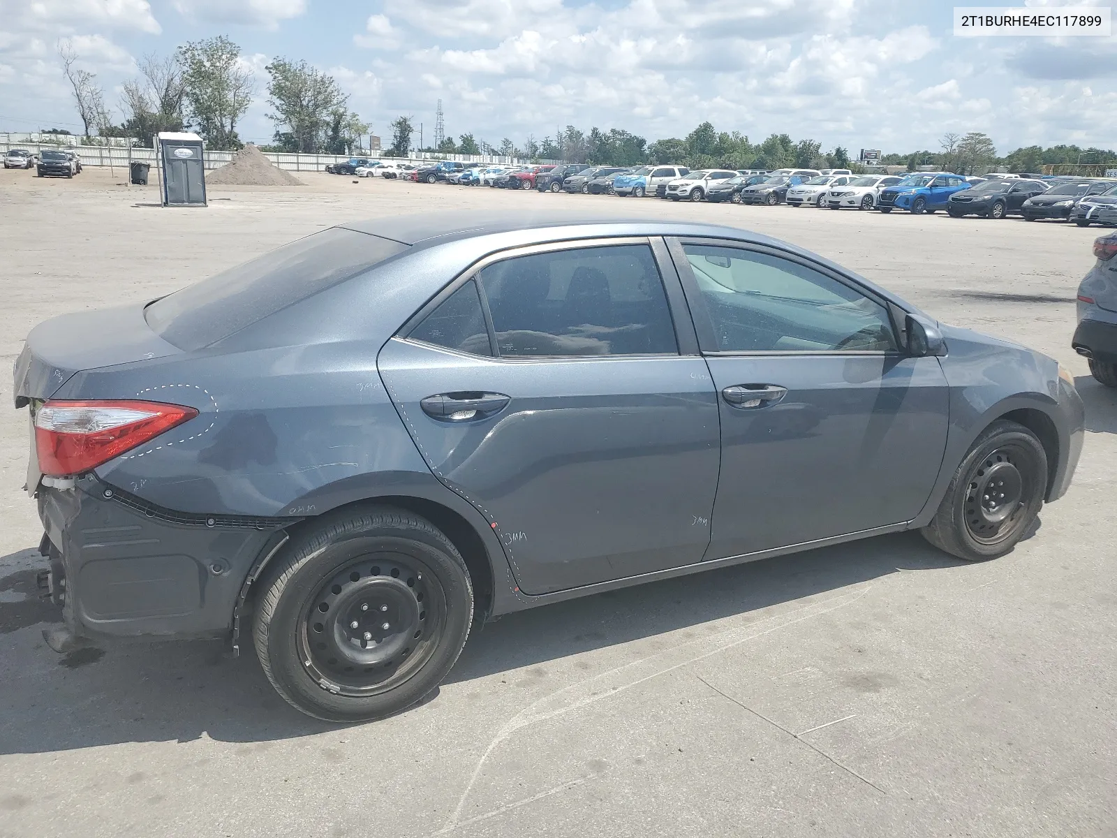 2014 Toyota Corolla L VIN: 2T1BURHE4EC117899 Lot: 51782964