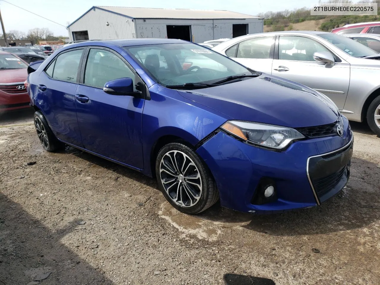 2014 Toyota Corolla L VIN: 2T1BURHE0EC220575 Lot: 51970094