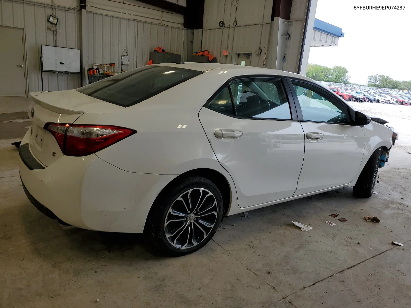 2014 Toyota Corolla L VIN: 5YFBURHE9EP074287 Lot: 54596234