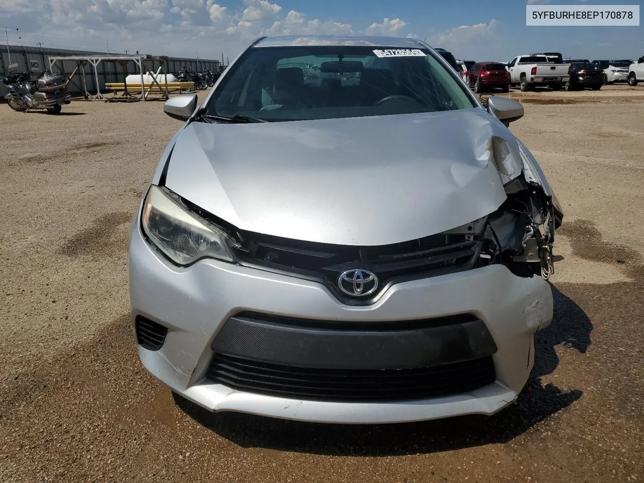 5YFBURHE8EP170878 2014 Toyota Corolla L