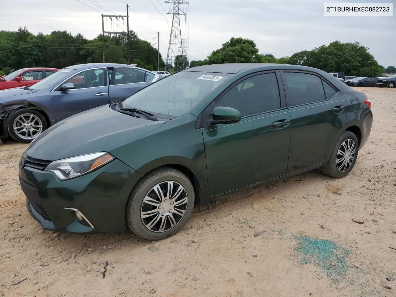 2014 Toyota Corolla L VIN: 2T1BURHEXEC082723 Lot: 54960624