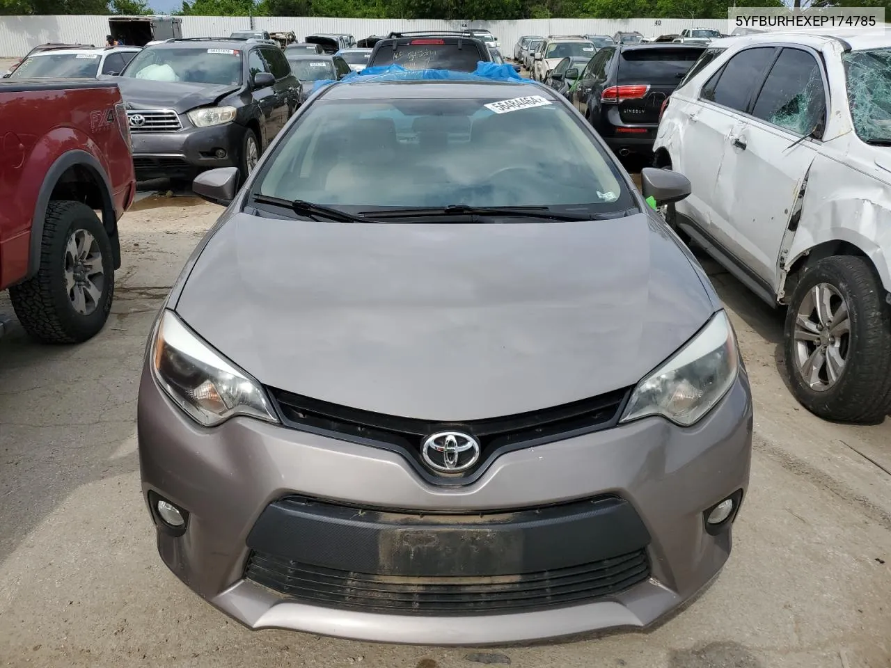 2014 Toyota Corolla L VIN: 5YFBURHEXEP174785 Lot: 56484464