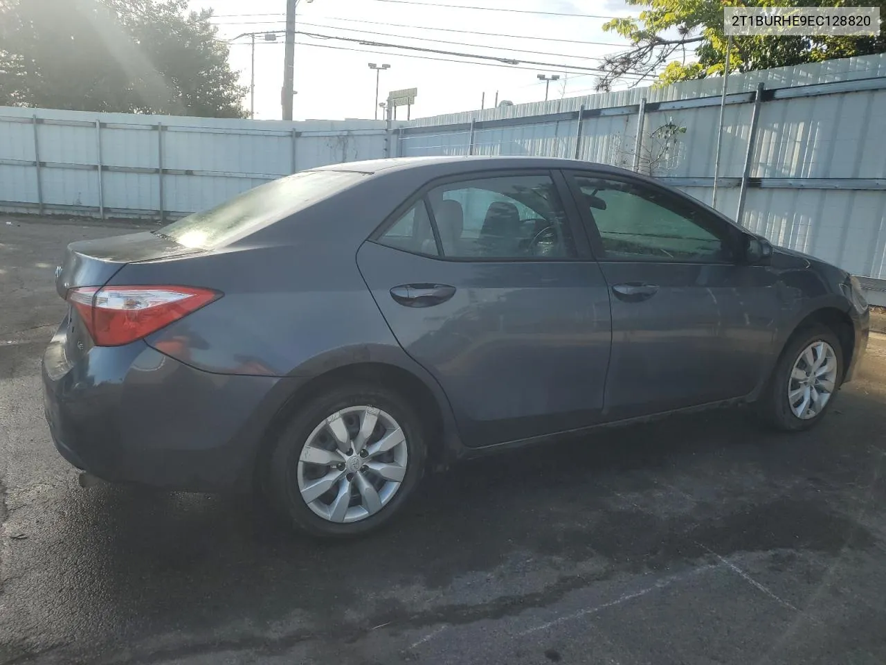 2T1BURHE9EC128820 2014 Toyota Corolla L